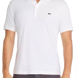 Lacoste Men's Classic White Polo